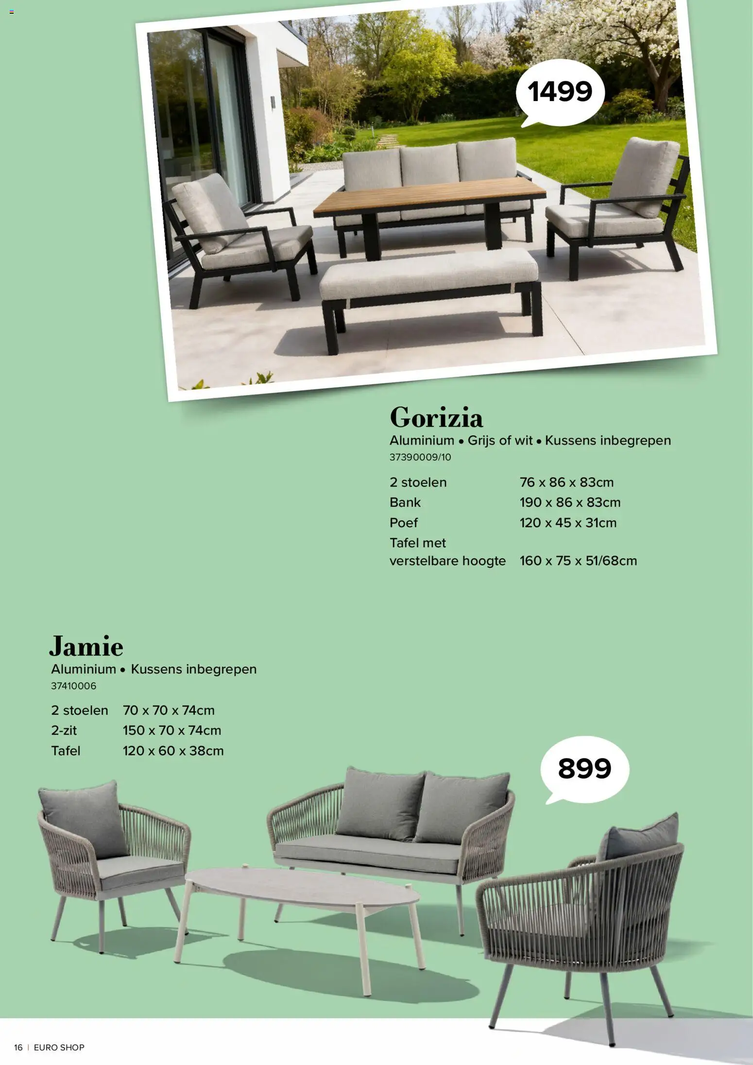 {H1} | Pagina: 16 | Producten: Kussens, Bank, Tafel