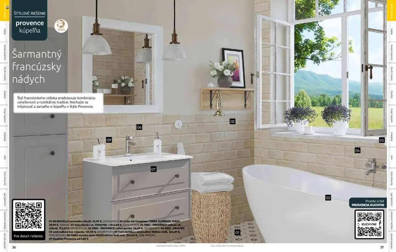 Nové Siko akcie – leták je platný od 01.09.2025 | Strana: 19 | Produkty: Osvetlenie, Kúpelňa, Vaňa, Skrinka