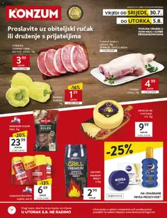 Katalog Konzum - Pregled kataloga iz trgovine Konzum, vrijedi od 30.07.2025