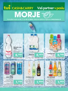 Tuš katalog cash & carry morje │ velja od 15.07.2025 | Stran: 1