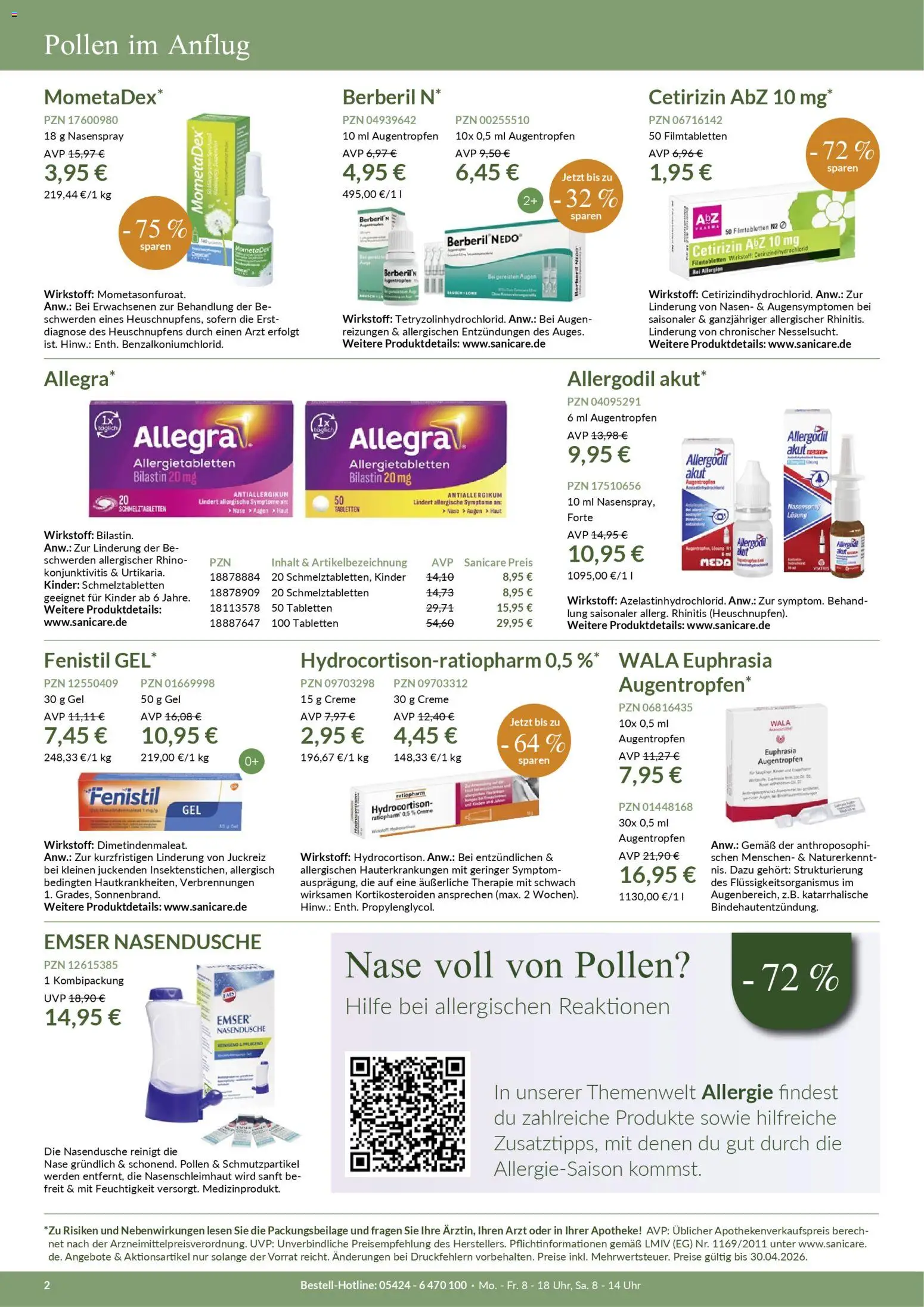 Sanicare Prospekt 	 – gültig ab 03.03.2026 | Seite: 2