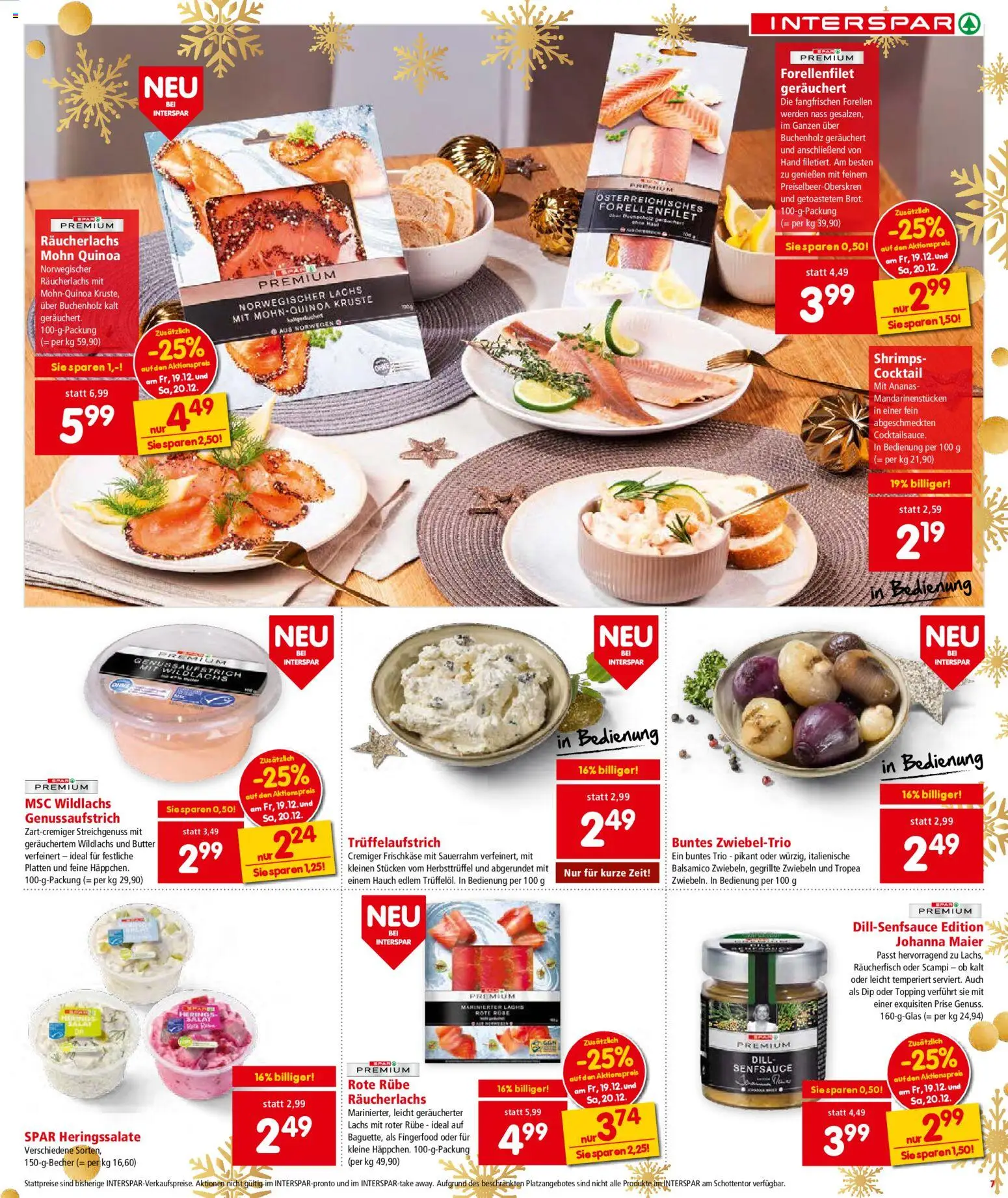 Interspar Flugblatt - Tirol gültig ab 18.12.2025 | Seite: 7 | Produkte: Salat, Dill, Butter, Sauerrahm