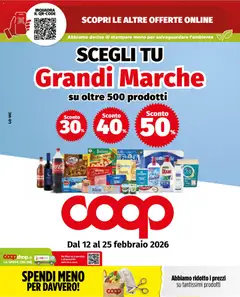 Anteprima del volantino COOP Grandi marche - Lainate catalogo valido a partire dal 12.02.2026