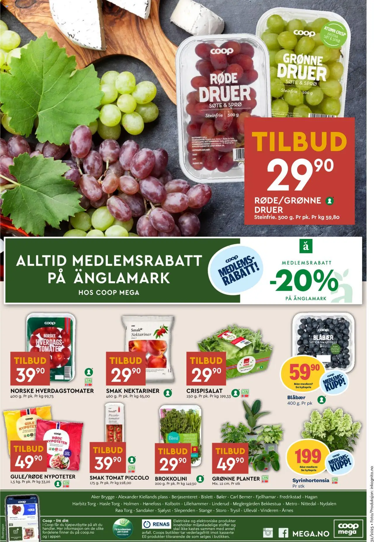  | Side: 8 | Produkter: Druer, Blåbær, Форель, Гриби