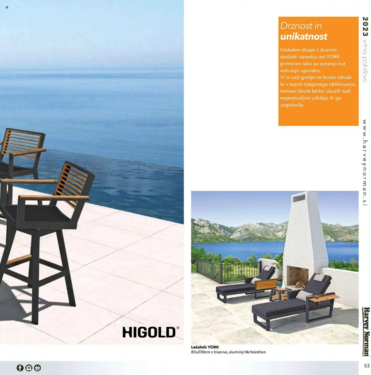 Harvey Norman - Katalog - Vrtno pohištvo │ velja od 01.03.2023 | Stran: 53