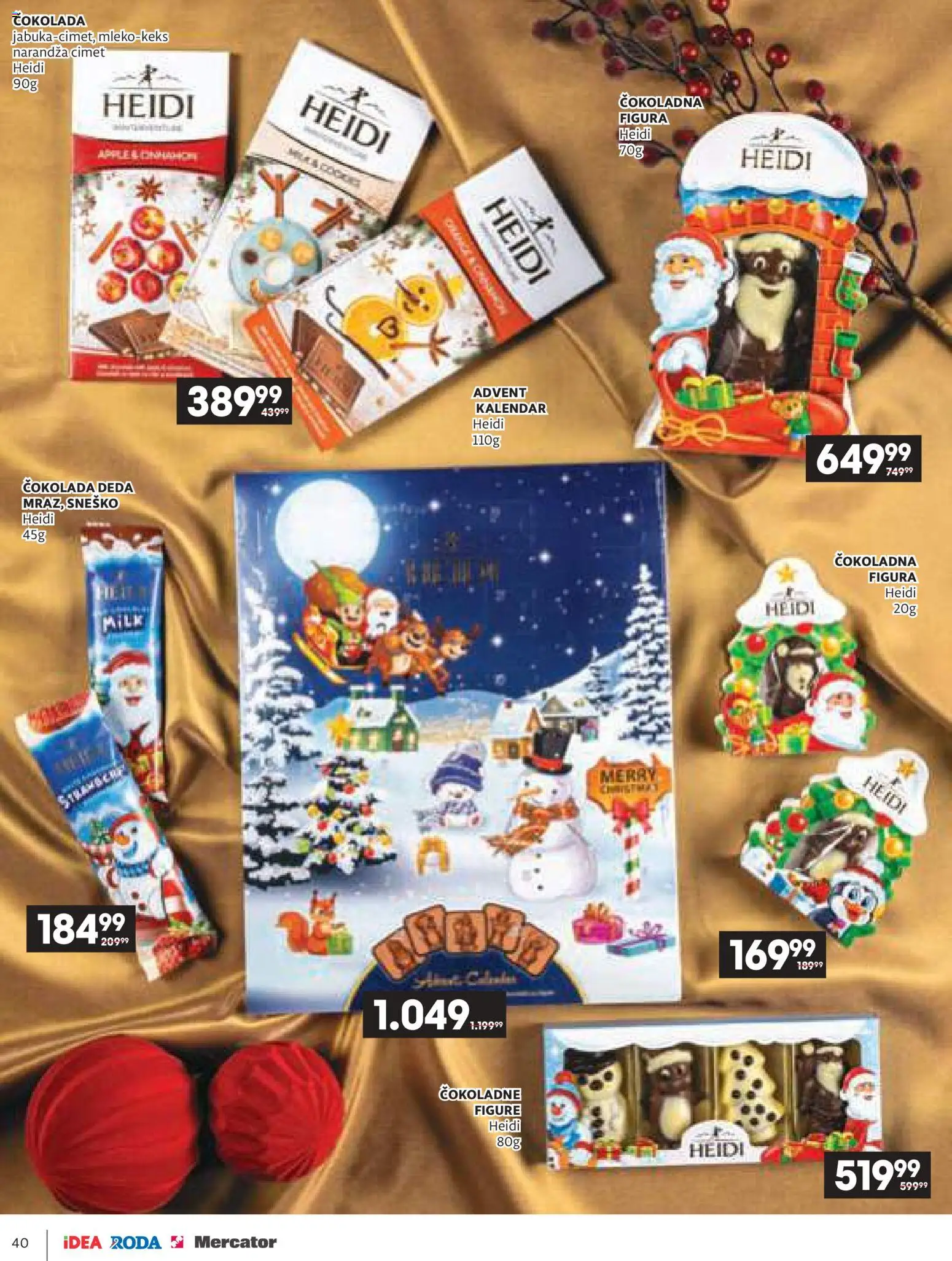 Idea katalog - važi od 11.12.2025 | Strana: 40 | Proizvode: Čokolada