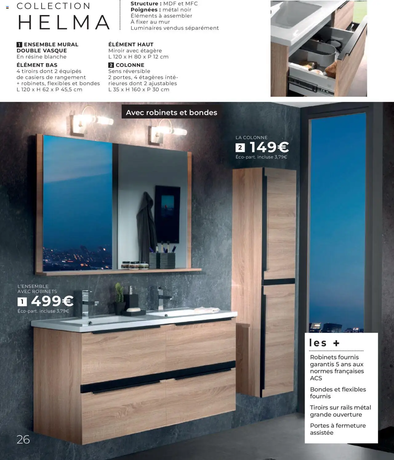  | Page: 26 | Produits: Poignées, Étagère, Portes, Miroir