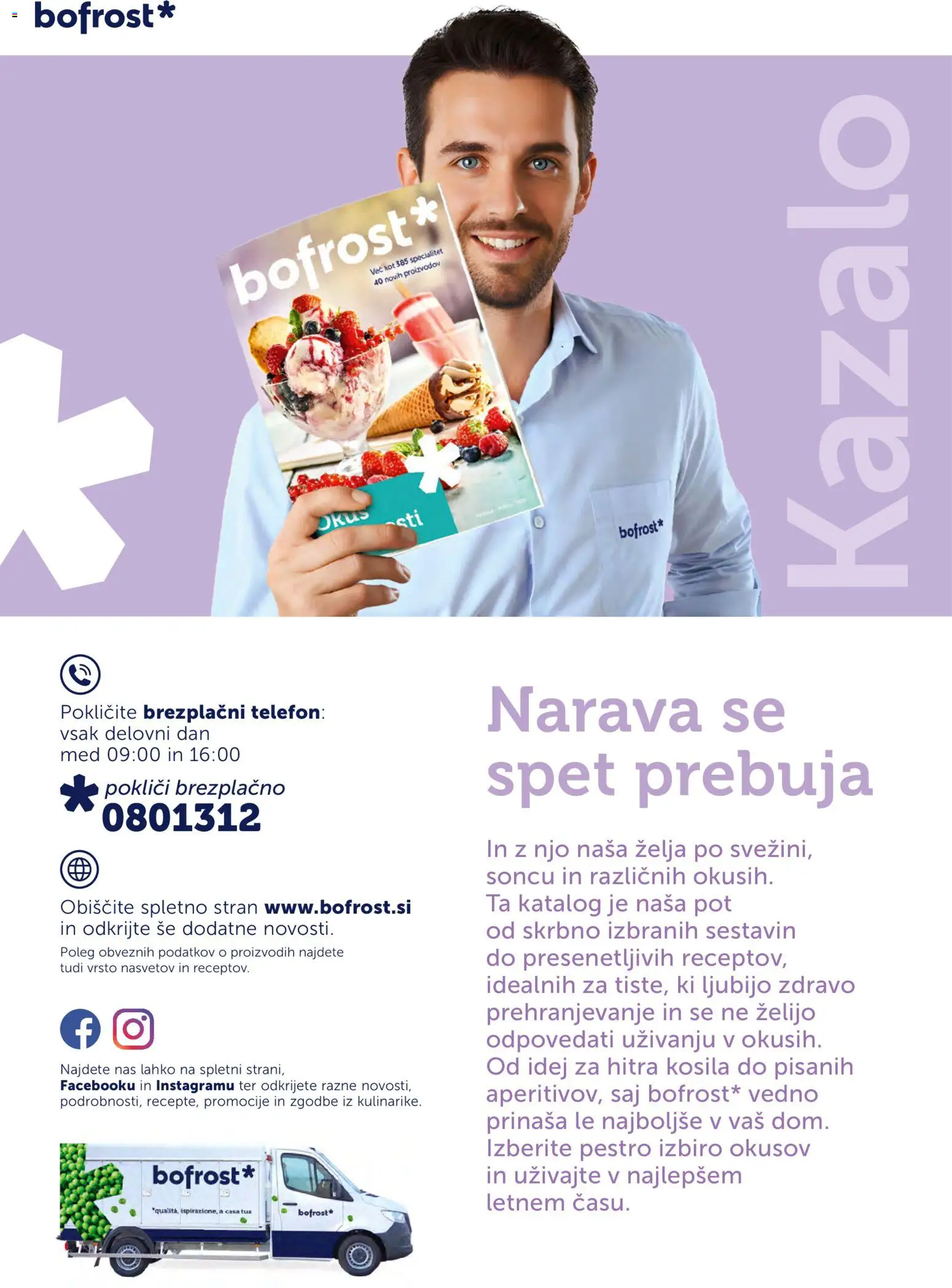 Novi Bofrost katalog ponudbe – veljaven od 04.03.2026 | Stran: 2 | Izdelki: Telefon