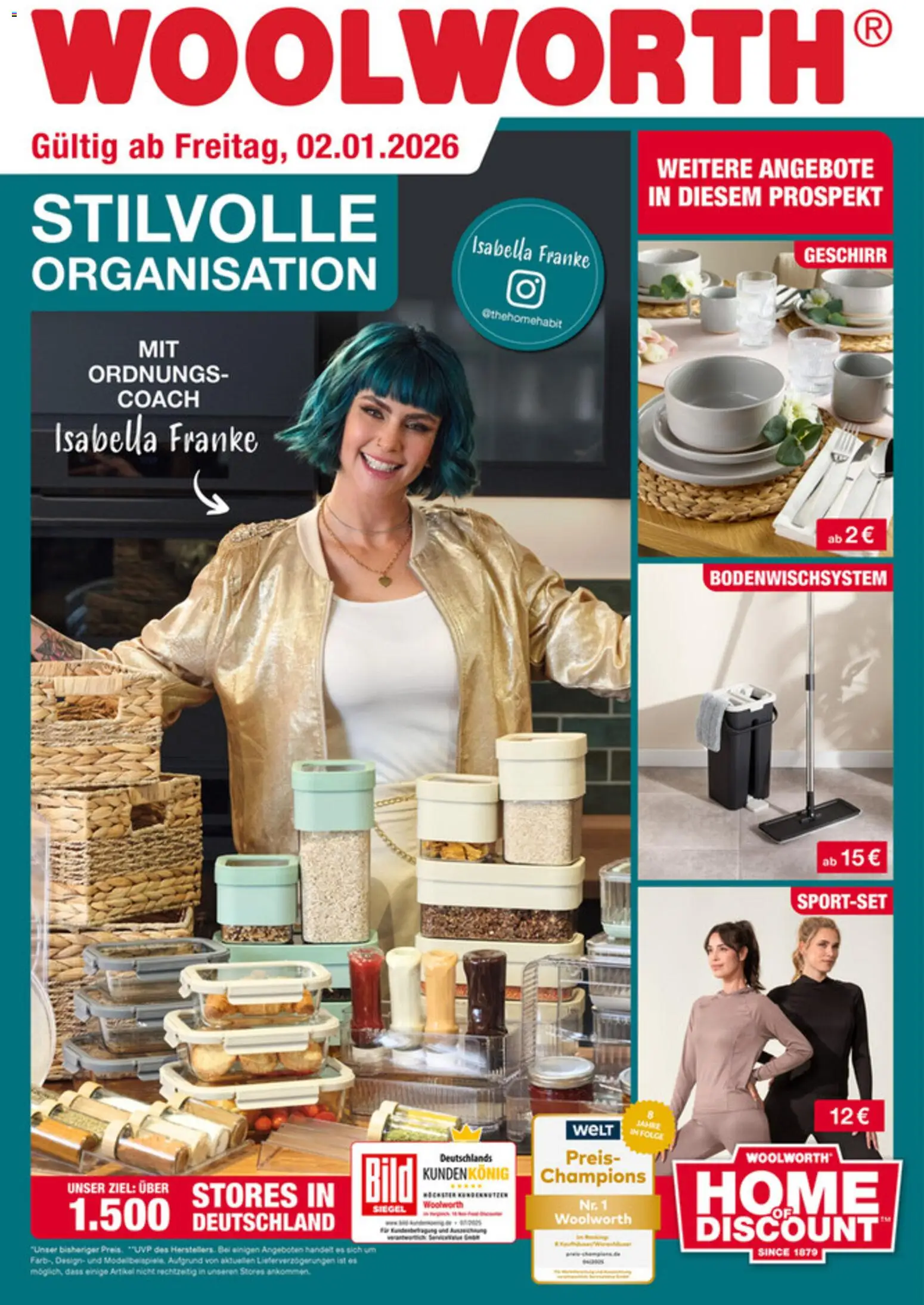 Woolworth Prospekt 	 – gültig ab 02.01.2026 | Seite: 1