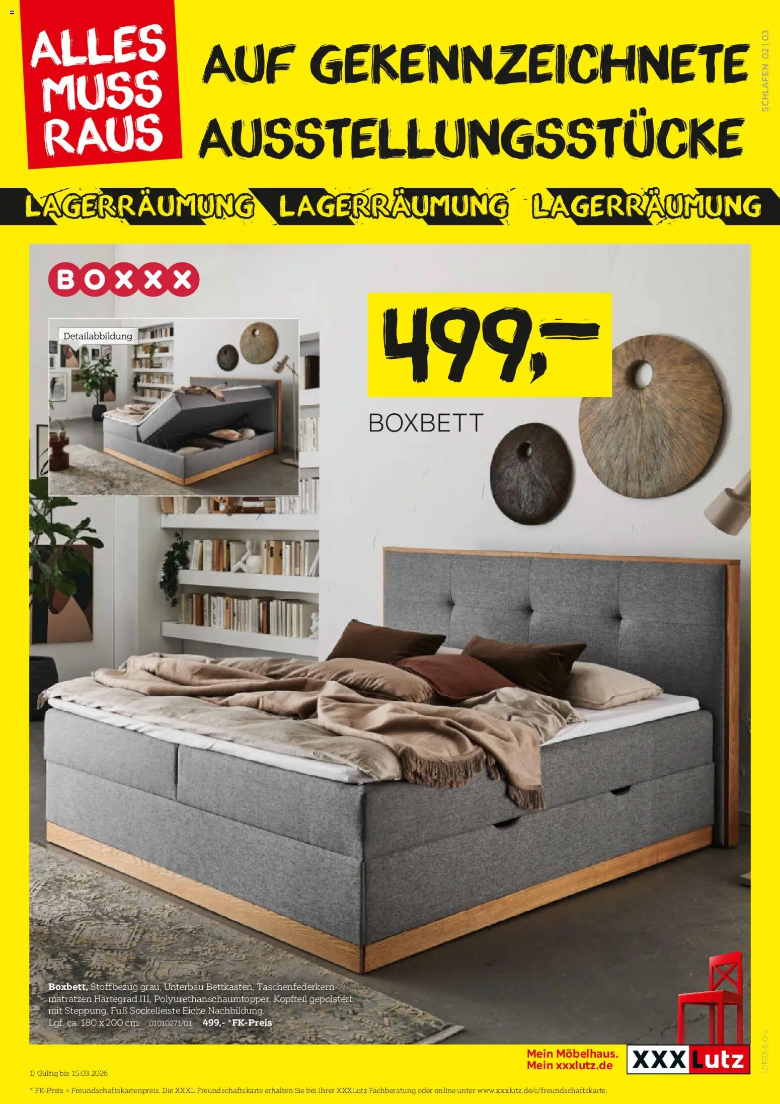 XXXL Lutz Größte Lagerräumung – gültig ab 01.03.2026 | Seite: 3