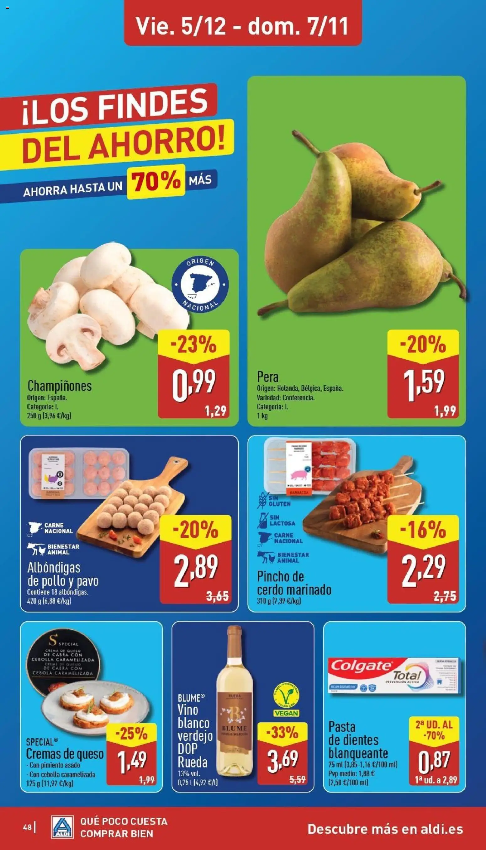 Aldi folleto Península │ válido desde el 01.12.2025 | Página: 48 | Productos: Queso, Pasta, Crema, Παγωμένο τσάι