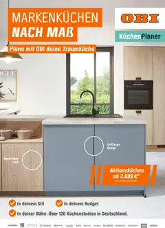 Obi - Markenküchen nach Maß gültig ab dem 31.07.2025