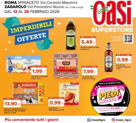 Anteprima del volantino Oasi Superstore catalogo valido a partire dal 12.02.2026