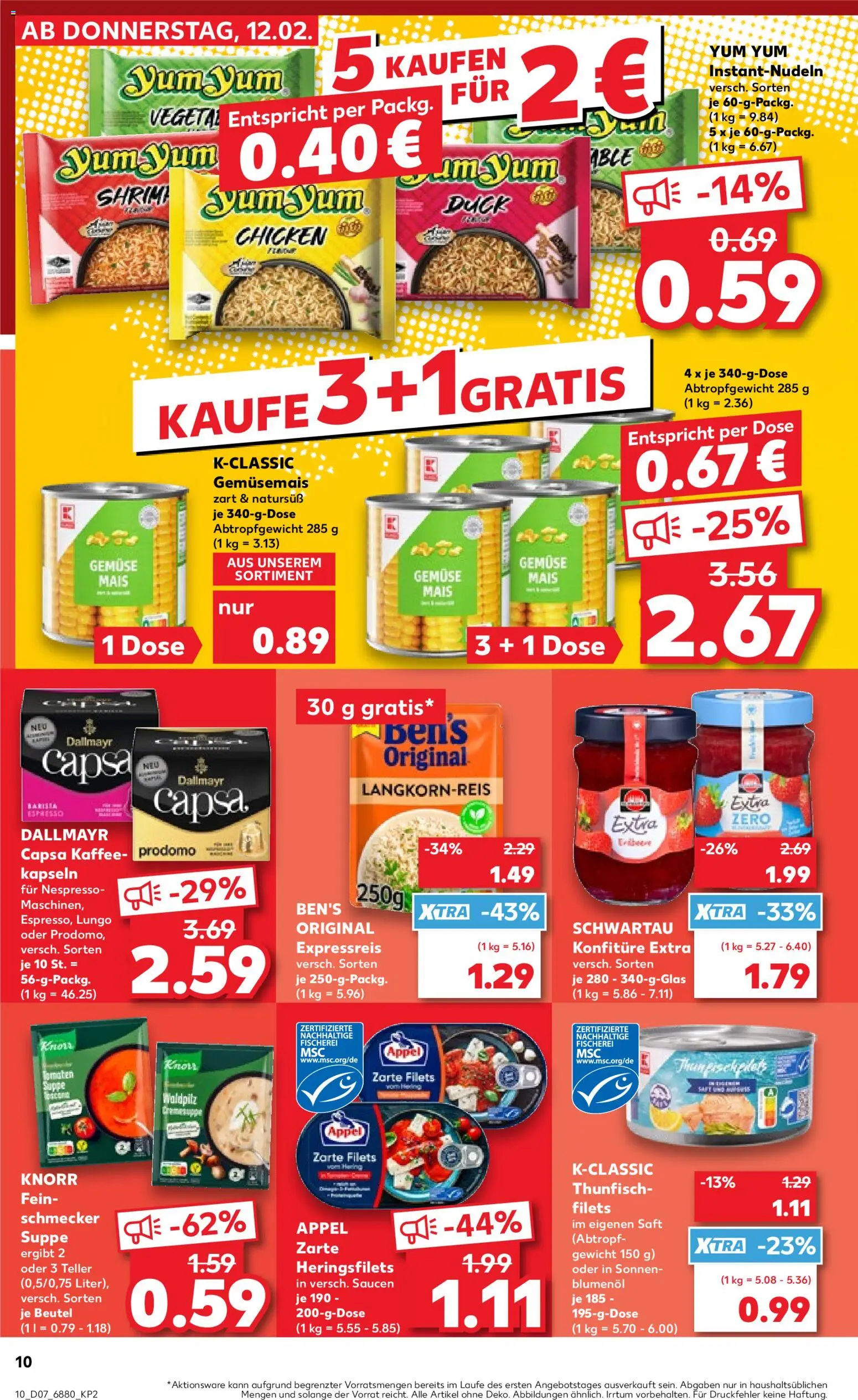 Kaufland prospekt Völklingen	 – gültig ab 12.02.2026 | Seite: 10