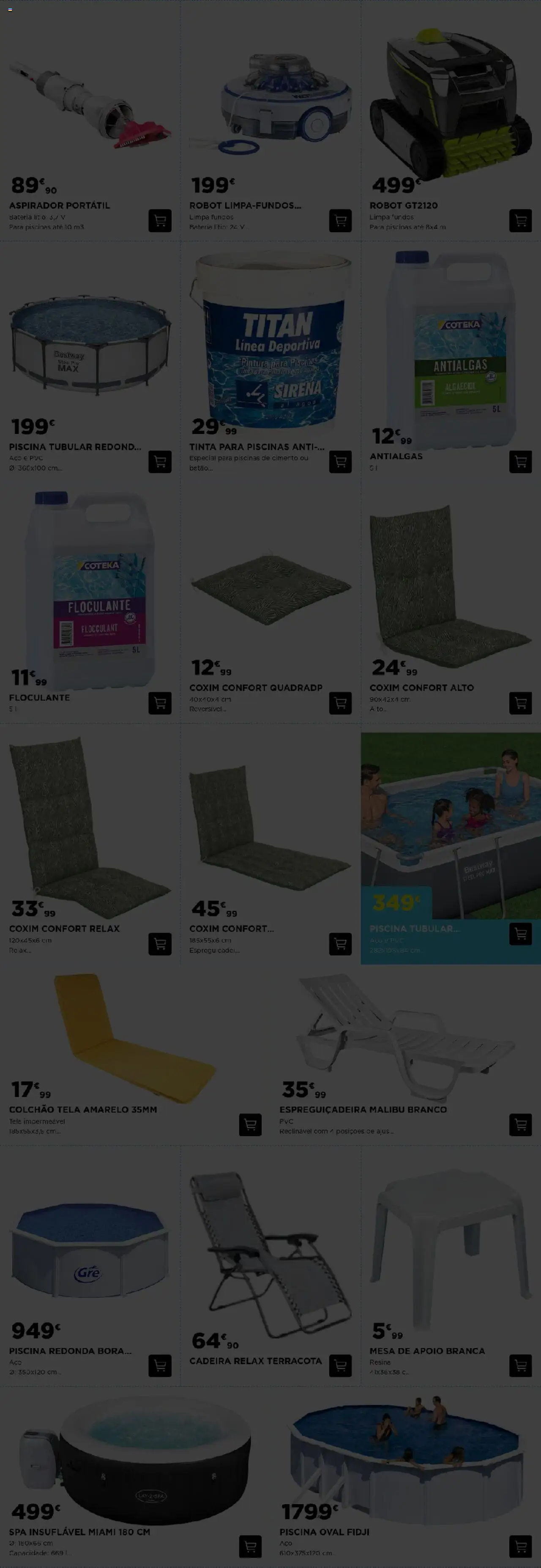 BricoMarché - Festival de Verão │ válido de 27.06.2025 | Página: 3 | Produtos: Aspirador, Colchão, Mesa, Cimento