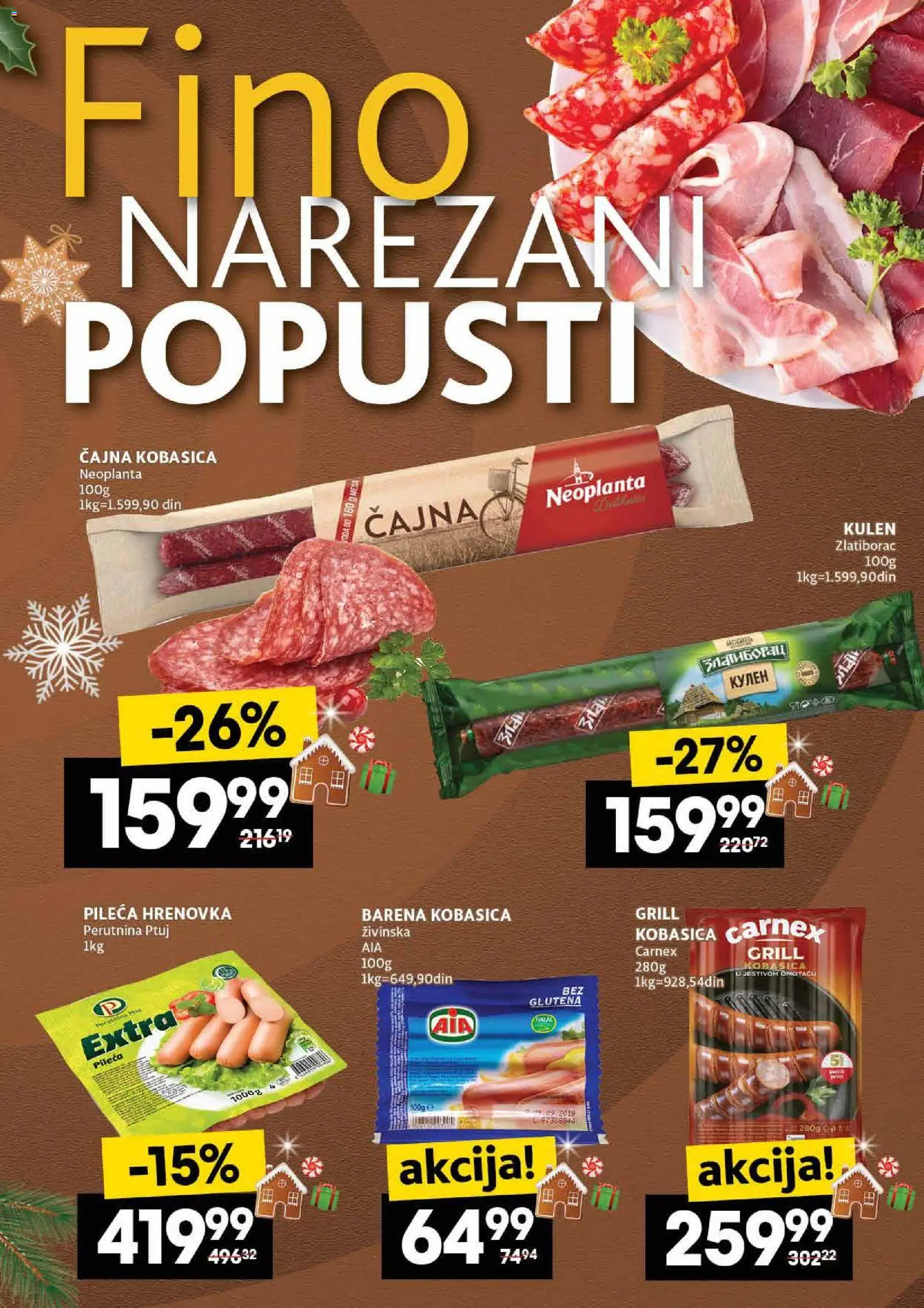 Roda katalog - važi od 11.12.2025 | Strana: 9 | Proizvode: Kulen, Perutnina Ptuj, Kobasica