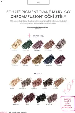 Mary Kay kniha o kráse od 01.07.2025 | Strana: 36 | Produkty: Merlot, Oční stíny
