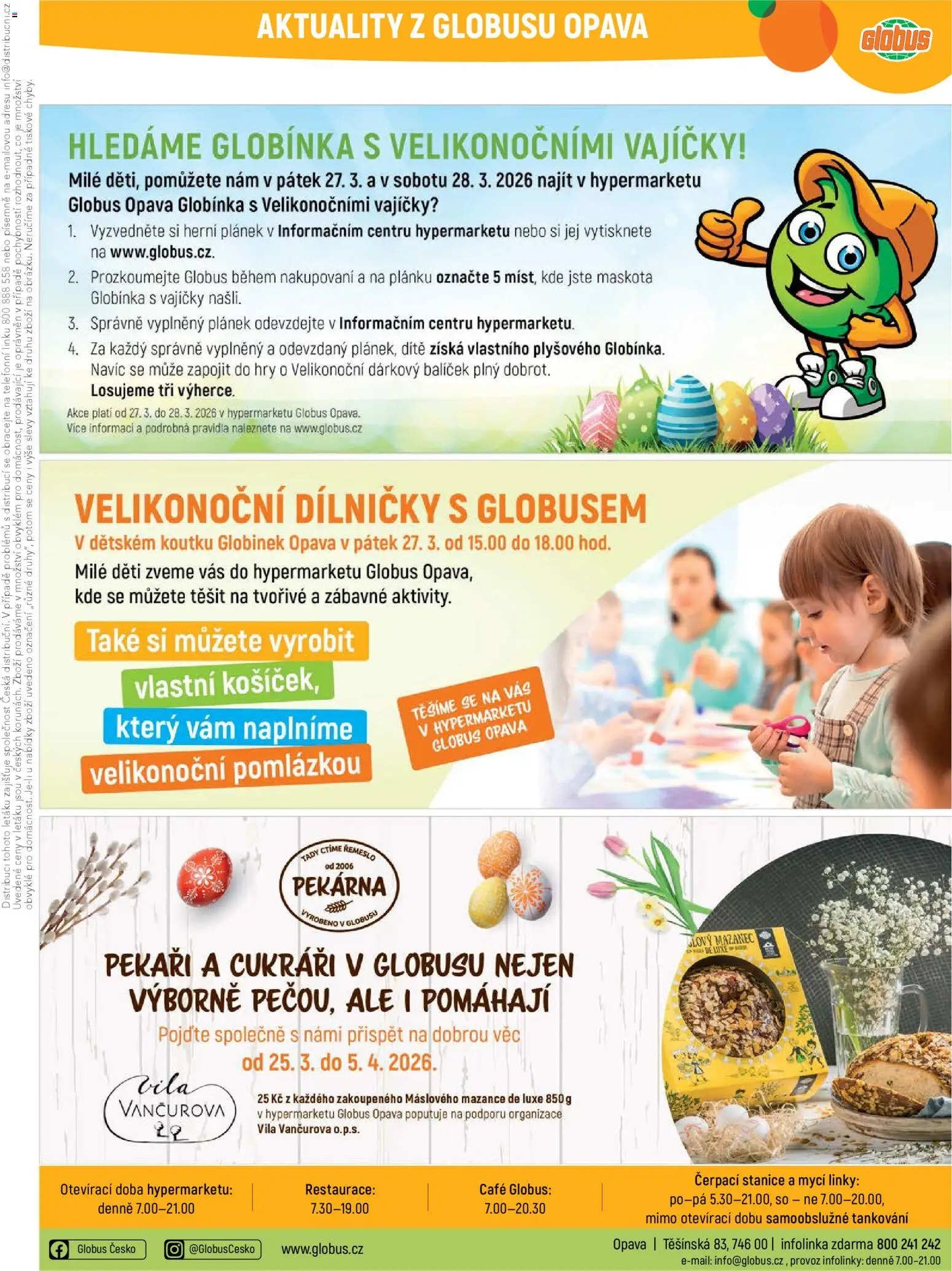 Globus leták - Opava od 25.03.2026 | Strana: 34 | Produkty: Globus, Pekárna, Mazanec