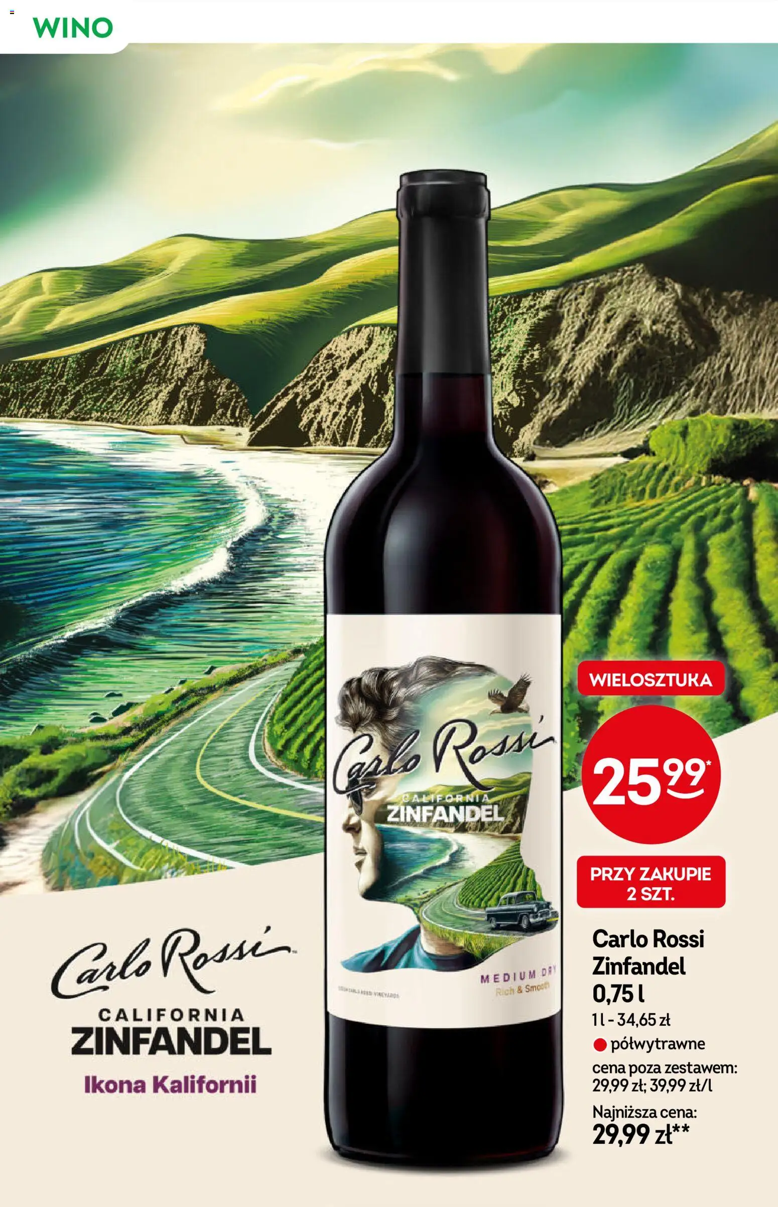 Żabka Black Friday od 26.11.2025 | Strona: 16 | Produkty: Wino, Carlo Rossi
