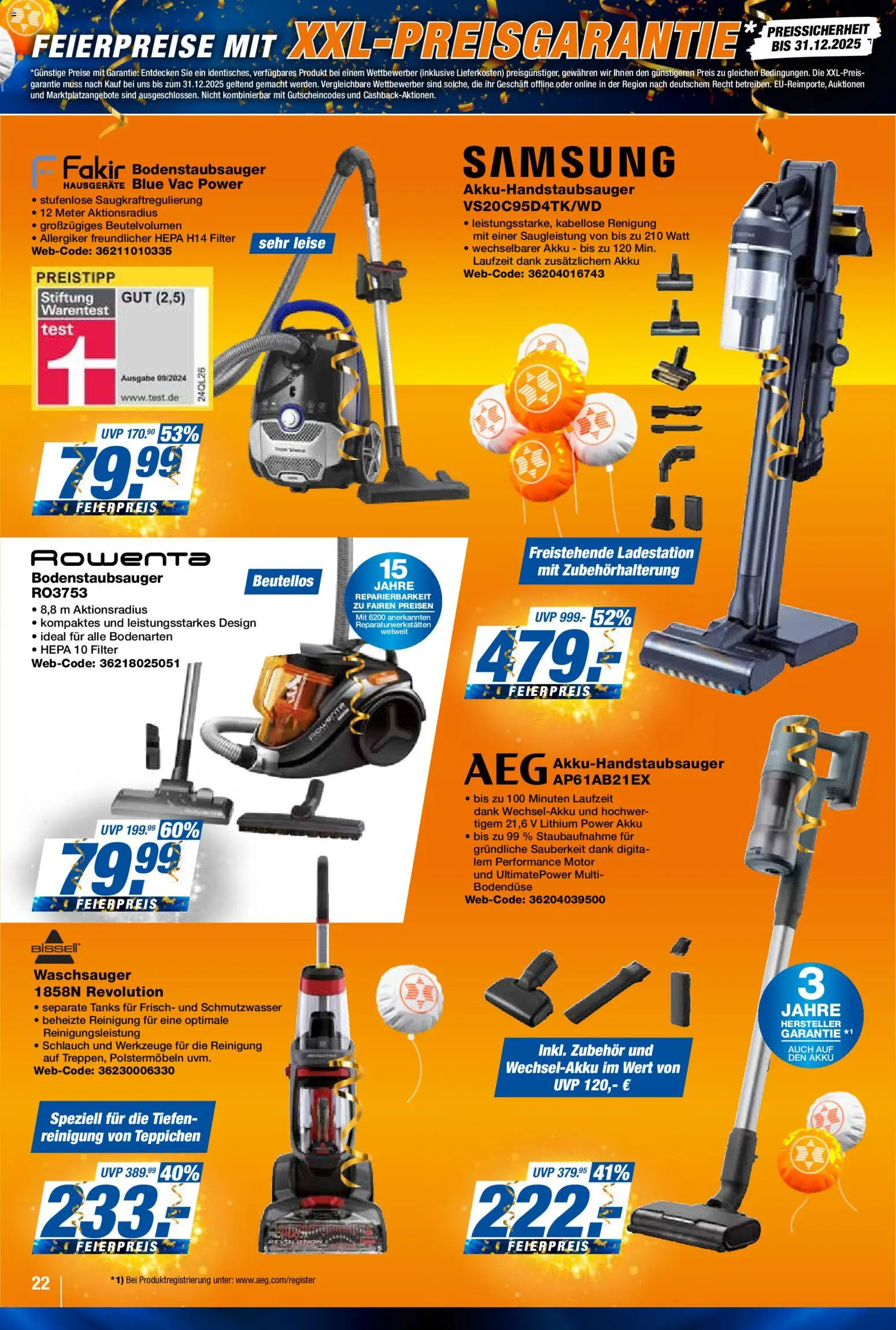 Expert  Aktuelle Beilage – gültig ab 24.10.2025 | Seite: 22 | Produkte: Samsung