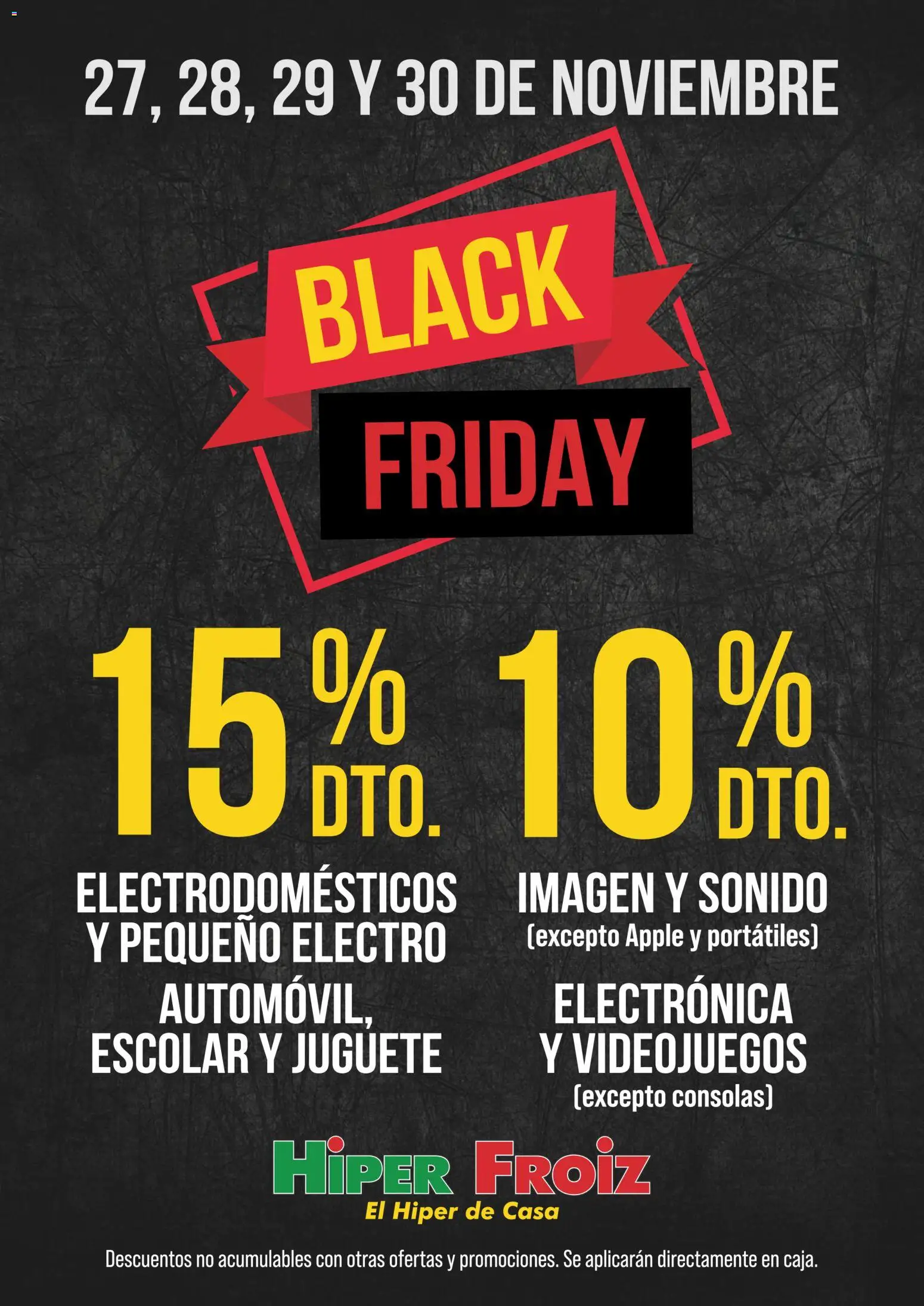 Froiz - Black Friday │ válido desde el 27.11.2025 | Página: 1 | Productos: Apple
