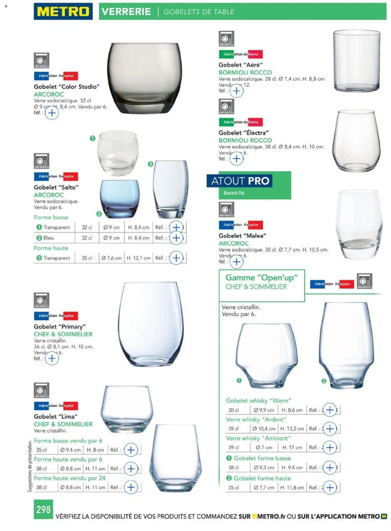 {H1} | Page: 298 | Produits: Whisky, Table