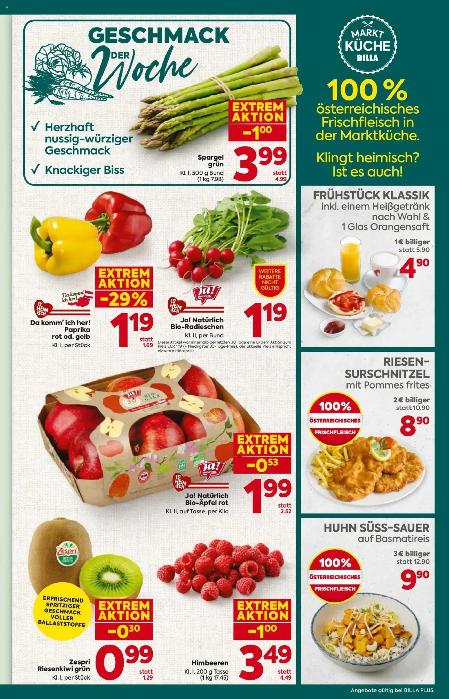 Billa Plus Flugblatt - Oberösterreich gültig ab 16.04.2026 | Seite: 7