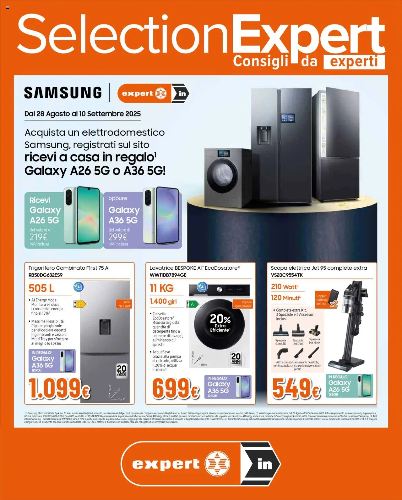Volantino Ipercoop del 28.08.2025 | Pagina: 9 | Prodotti: Ripiano, Detergente, Vassoio, Samsung