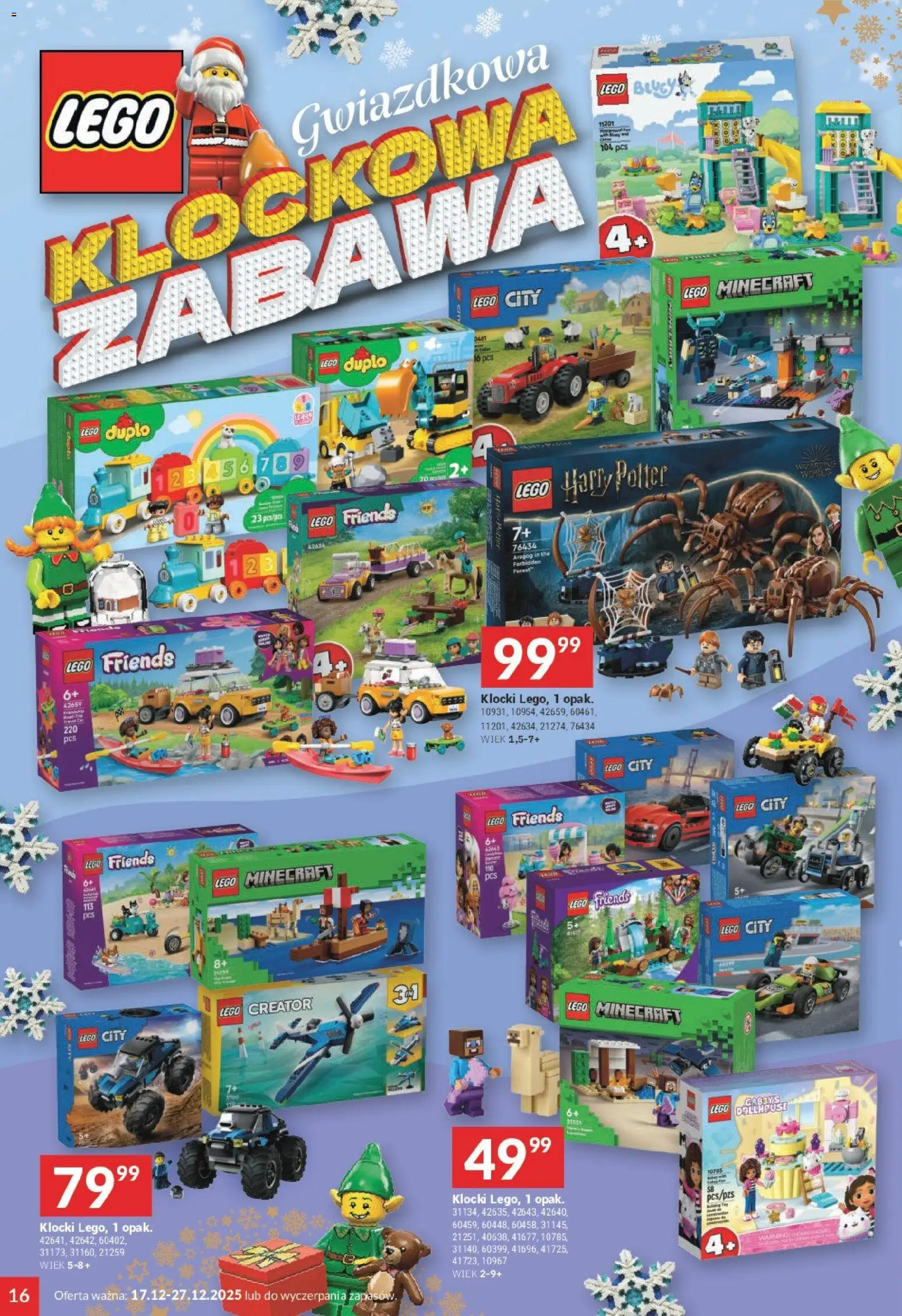 Twój Market Gazetka od 17.12.2025 | Strona: 16 | Produkty: Lego