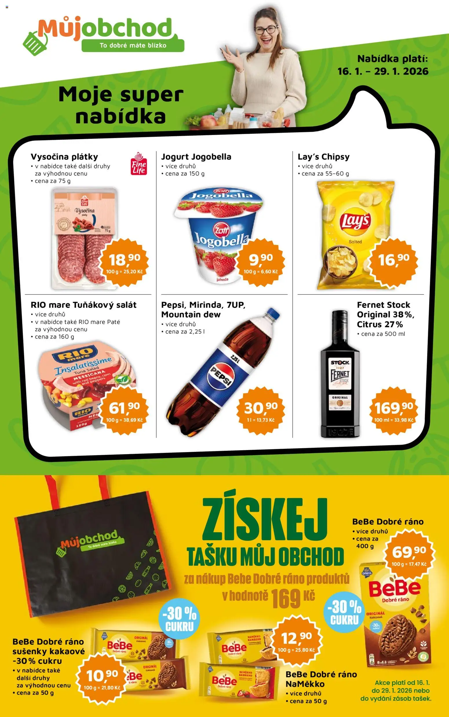 Můj obchod leták od 16.01.2026 | Strana: 1