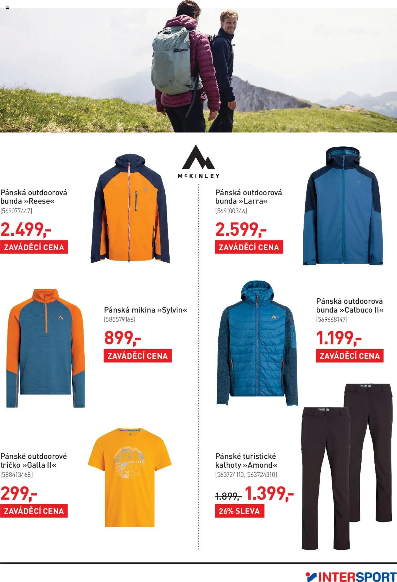 Intersport leták od 08.10.2025 | Strana: 5 | Produkty: Tričko, Mikina, Bunda, Kalhoty