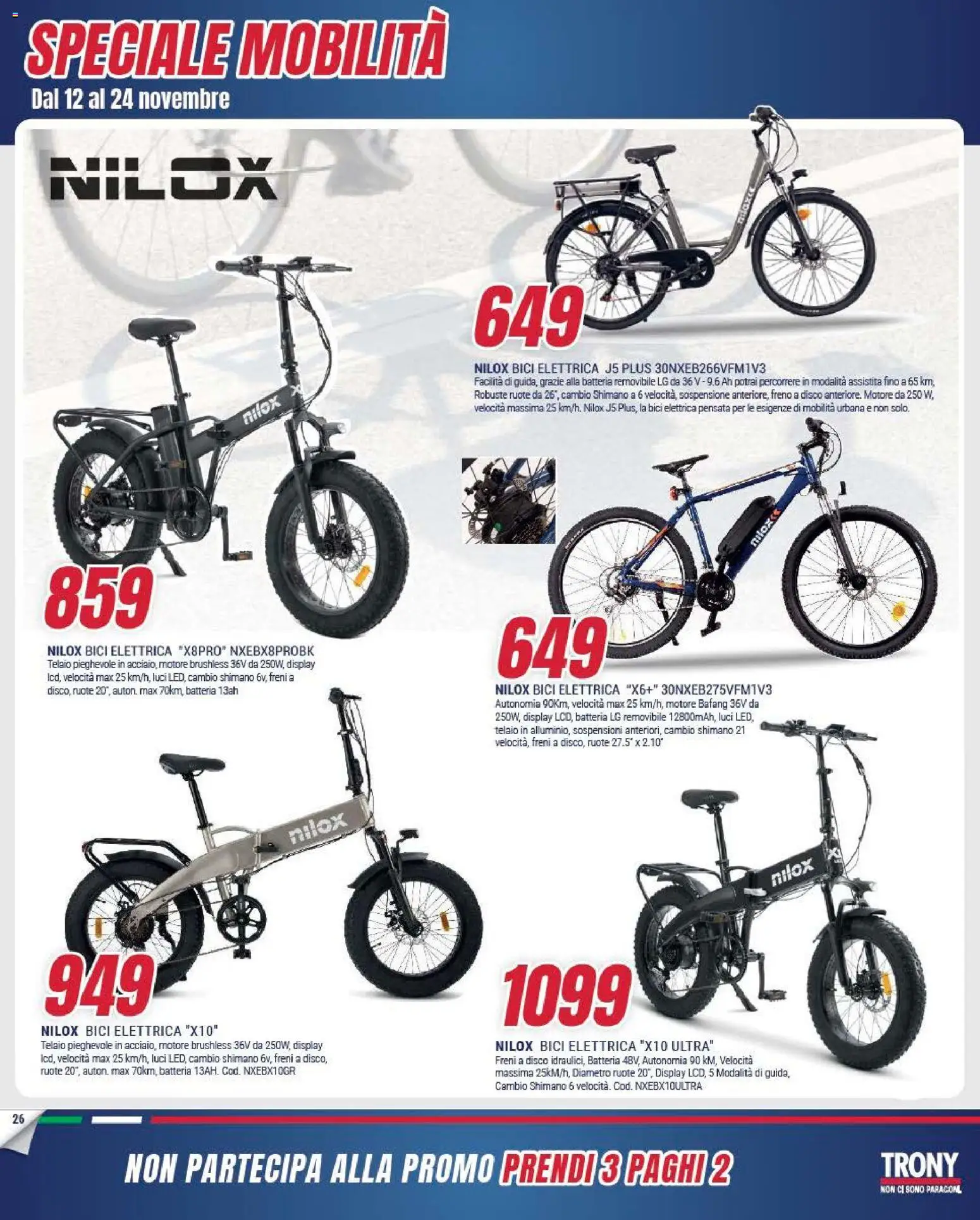 Volantino Trony del 30.10.2025 | Pagina: 26