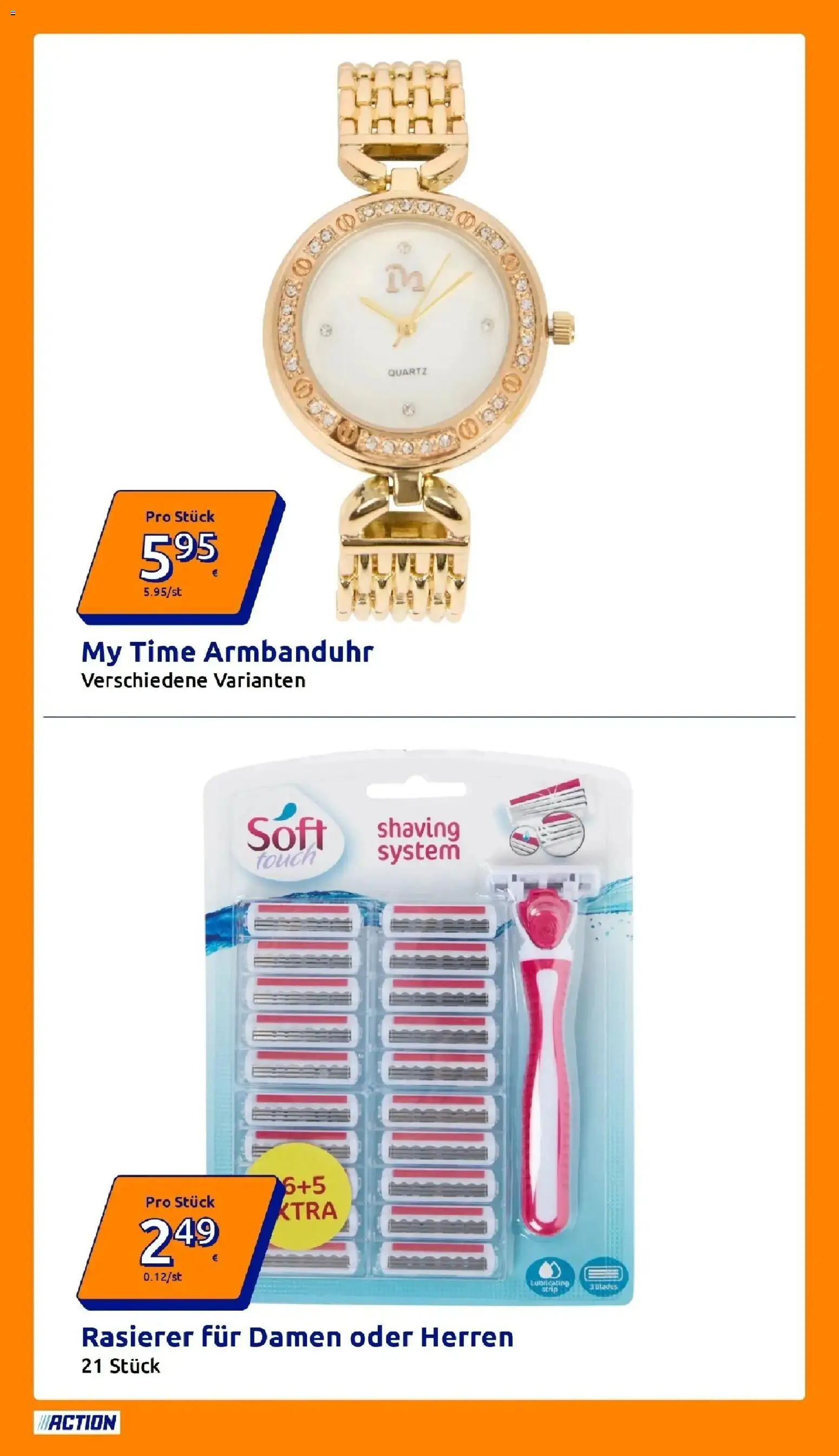 Action - Action: Kleine Preise, große Freude – gültig ab 21.04.2026 | Seite: 16 | Produkte: Rasierer