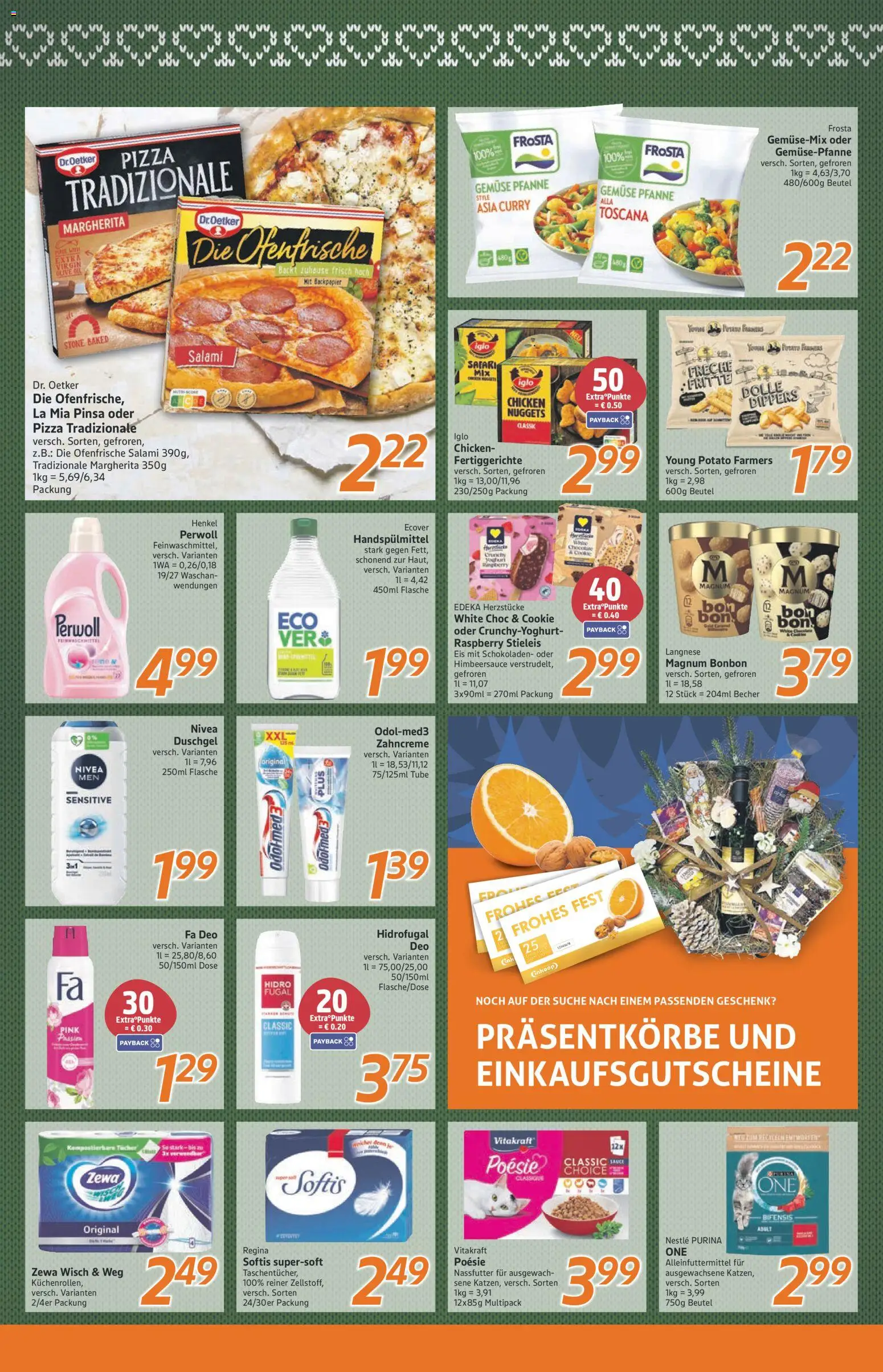Inkoop Prospekt 	 – gültig ab 24.11.2025 | Seite: 6 | Produkte: Perwoll, Gemüse, Fertiggerichte, Eis