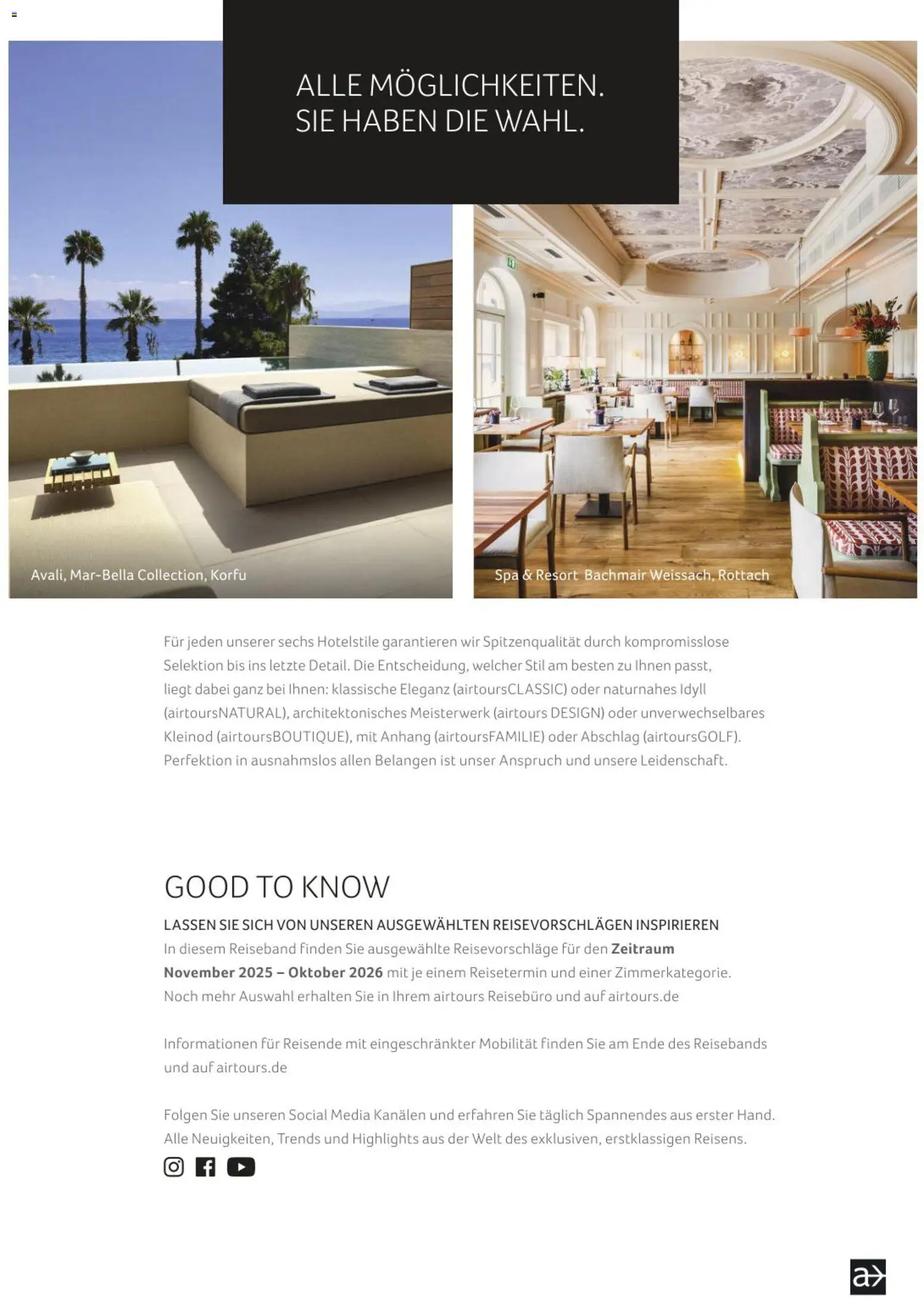 TUI airtours Katalog  Europareisen 2025/26 – gültig ab 01.11.2025 | Seite: 5