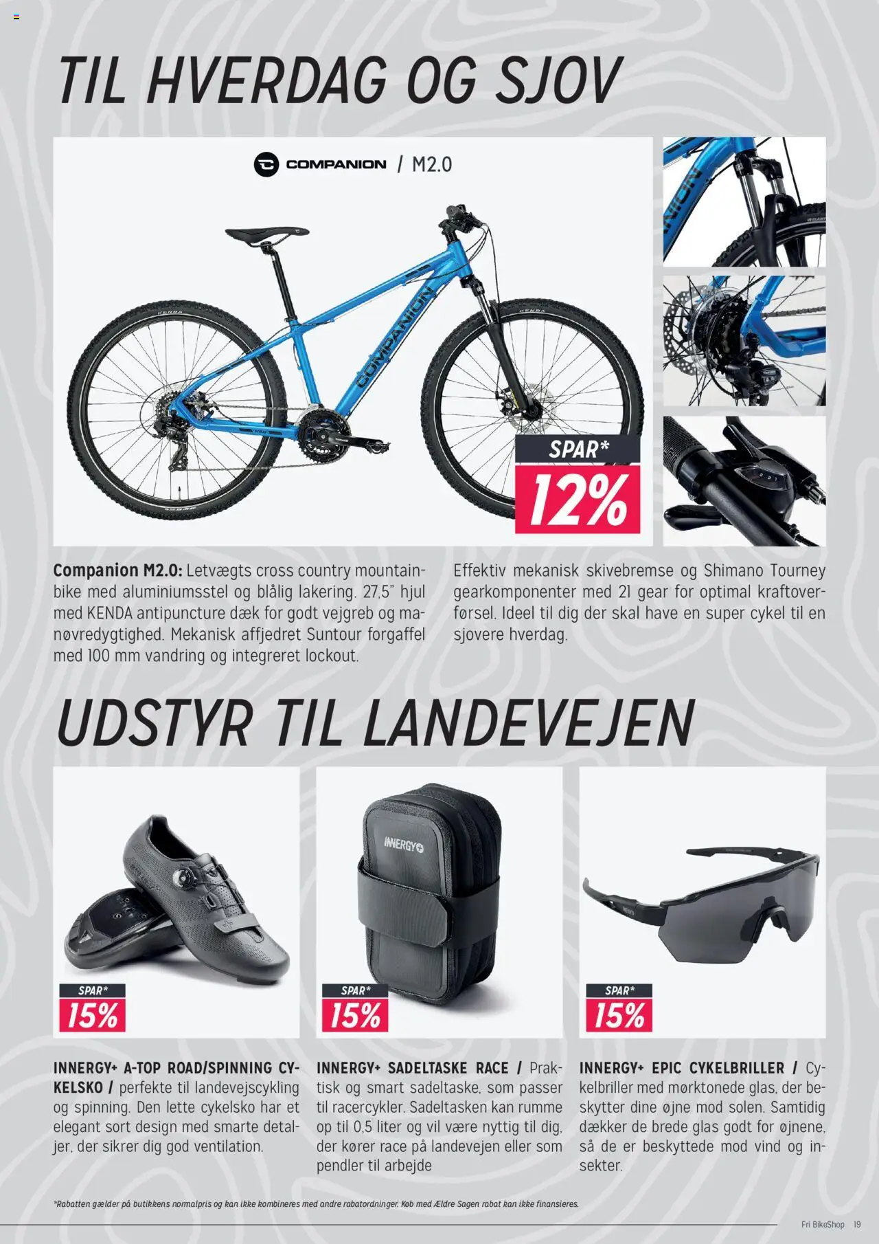 Fri BikeShop tilbudsavis – gyldig fra 01.10.2024 | Side: 19 | Produkter: Søm