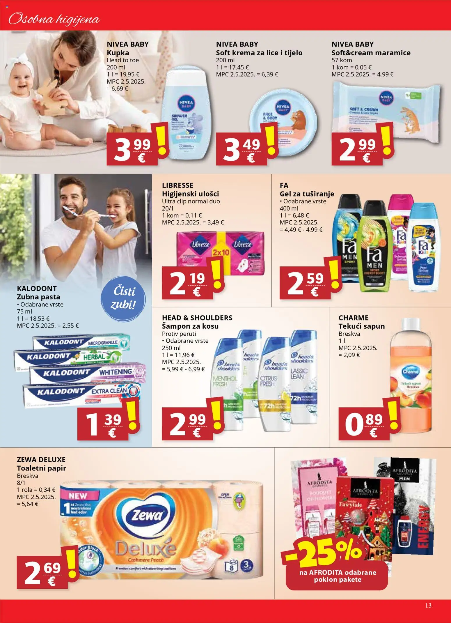 Ultra Gros katalog | vrijedi od 19.11.2025 | Stranica: 13 | Proizvodi: Kupka, Sapun, Gel za tuširanje, Nivea