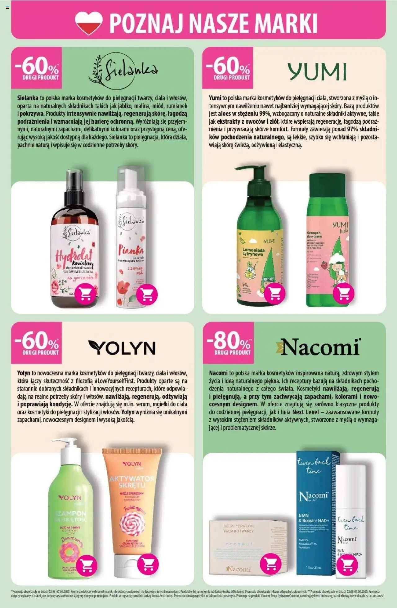 Hebe Gazetka od 22.08.2025 | Strona: 3 | Produkty: Mak, Aloes, Krem, Hydrolat