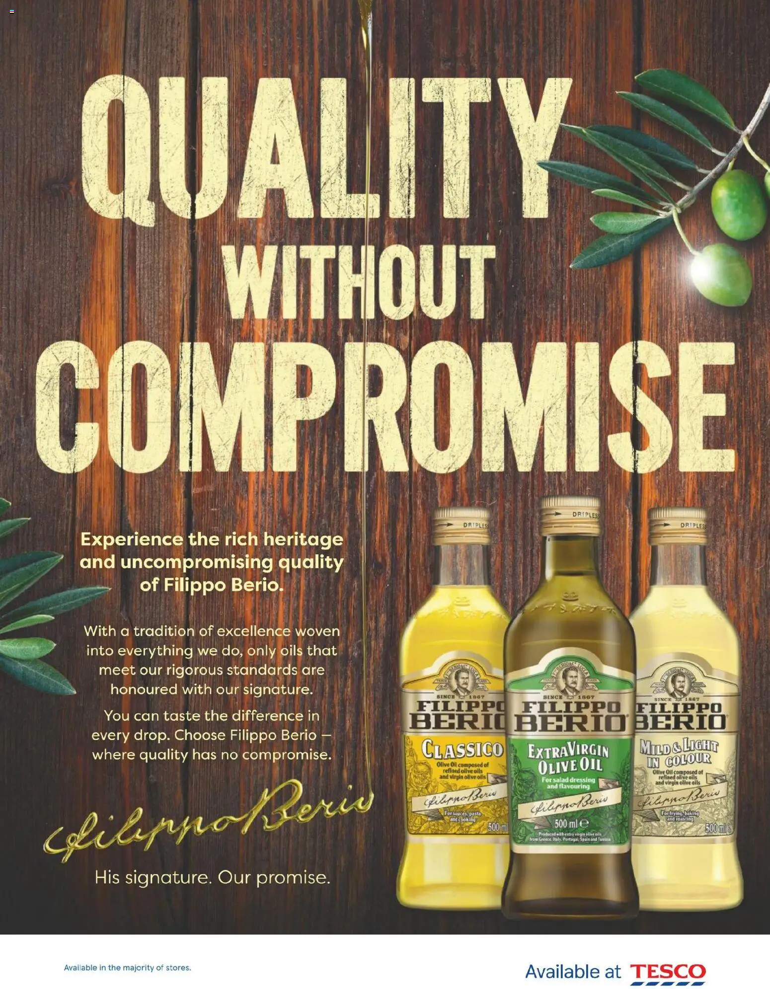 {H1} | Page: 25 | Products: Olive oil, Oil, Pasta, Salad