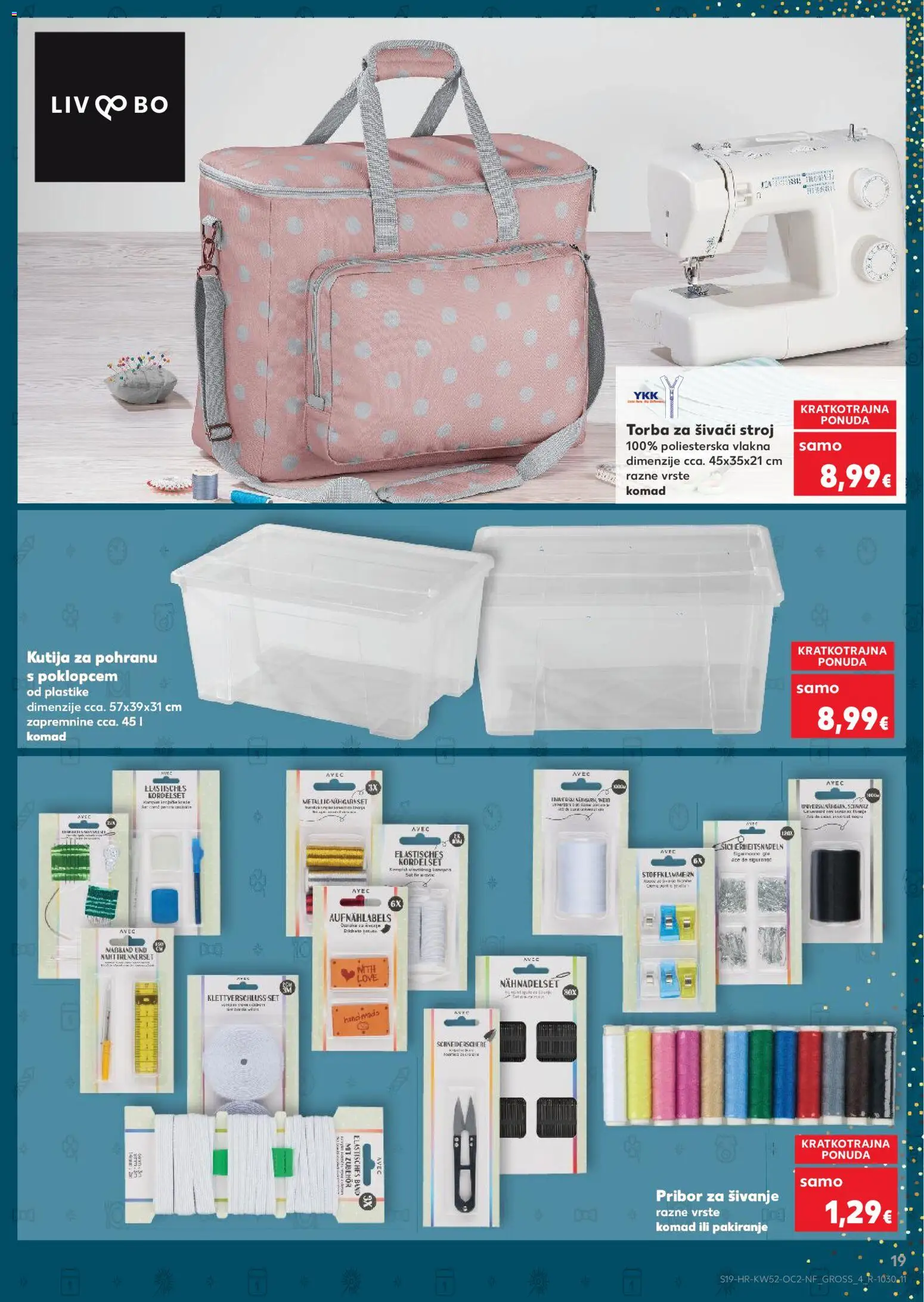 Kaufland katalog | vrijedi od 27.12.2025 | Stranica: 19 | Proizvodi: Kutija, Sat, Torba