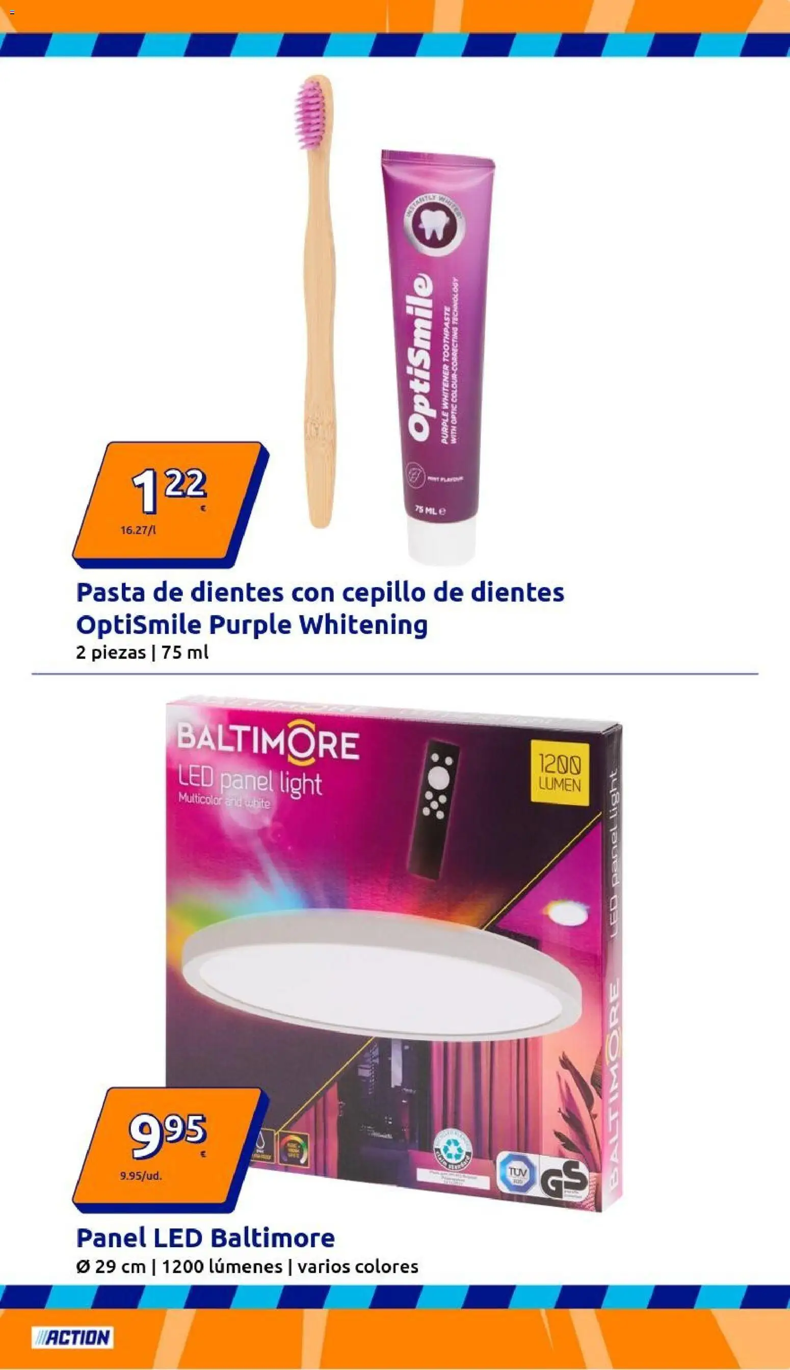 Action - Action ES week 5 2026 │ válido desde el 21.01.2026 | Página: 25 | Productos: Cepillo, Cepillo de dientes, Pasta, Δαμάσκηνο