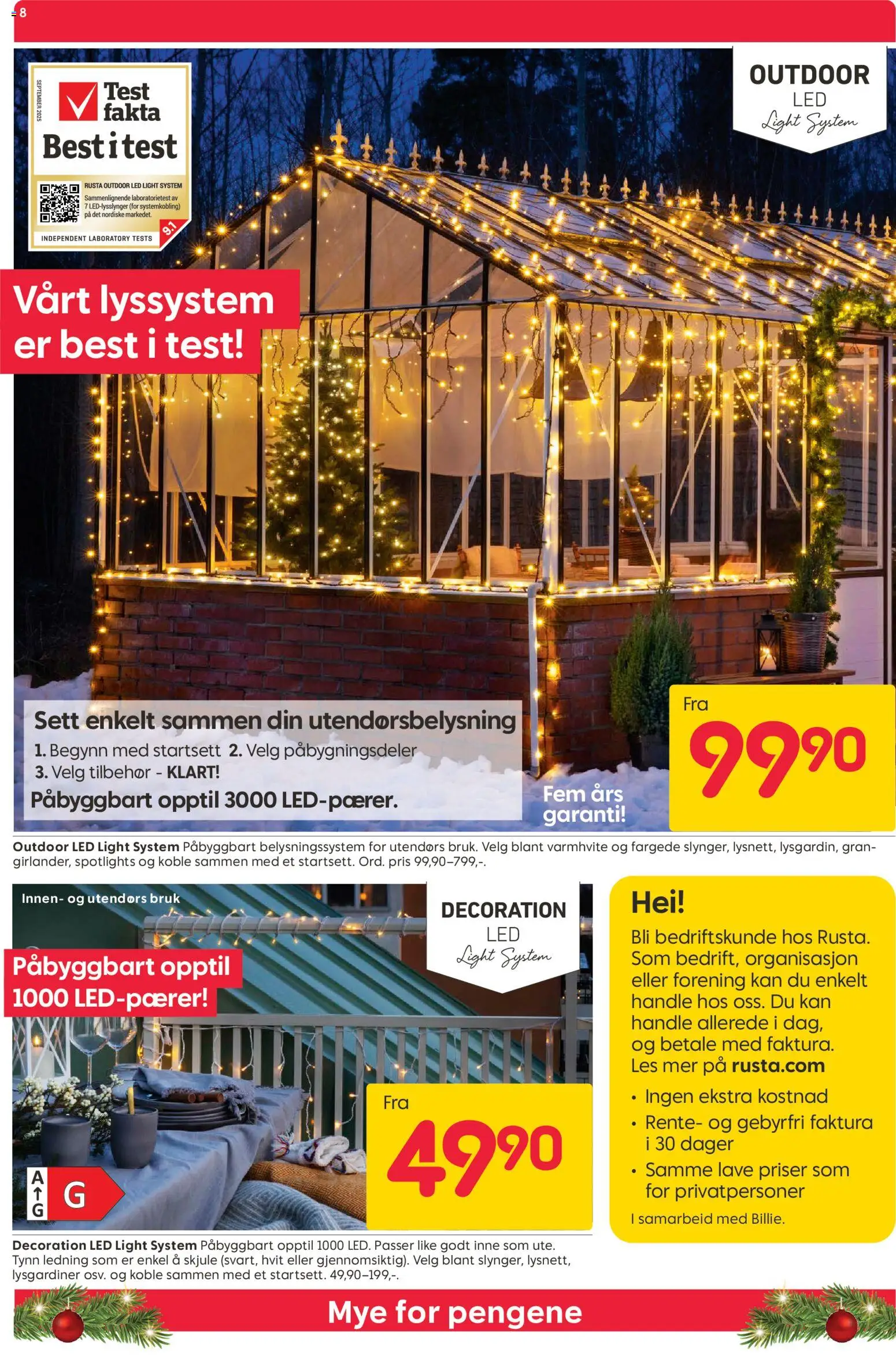 {H1} | Side: 8 | Produkter: Ledning