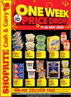 Shoprite specials catalogue – valid from 17.11.2025