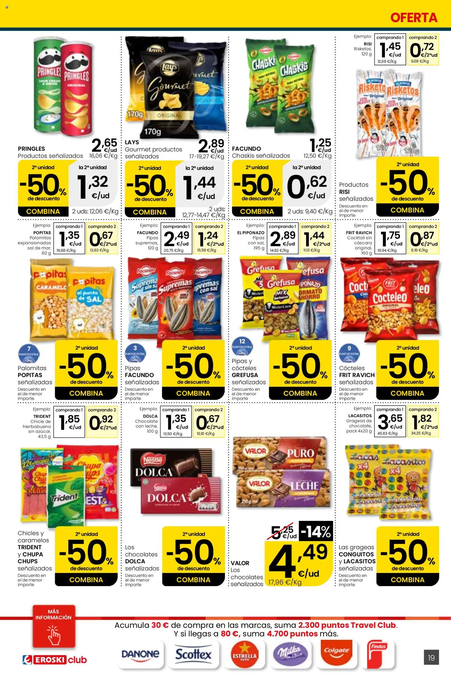 Eroski Quieres ahorrar conmigo │ válido desde el 16.04.2026 | Página: 19 | Productos: Chocolate