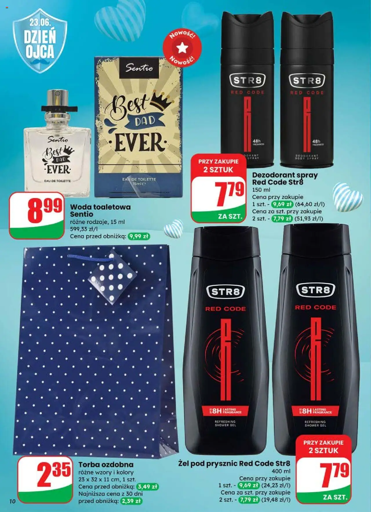 Dino Gazetka od 18.06.2025 | Strona: 10 | Produkty: Prysznic, Woda toaletowa, Dezodorant, Woda