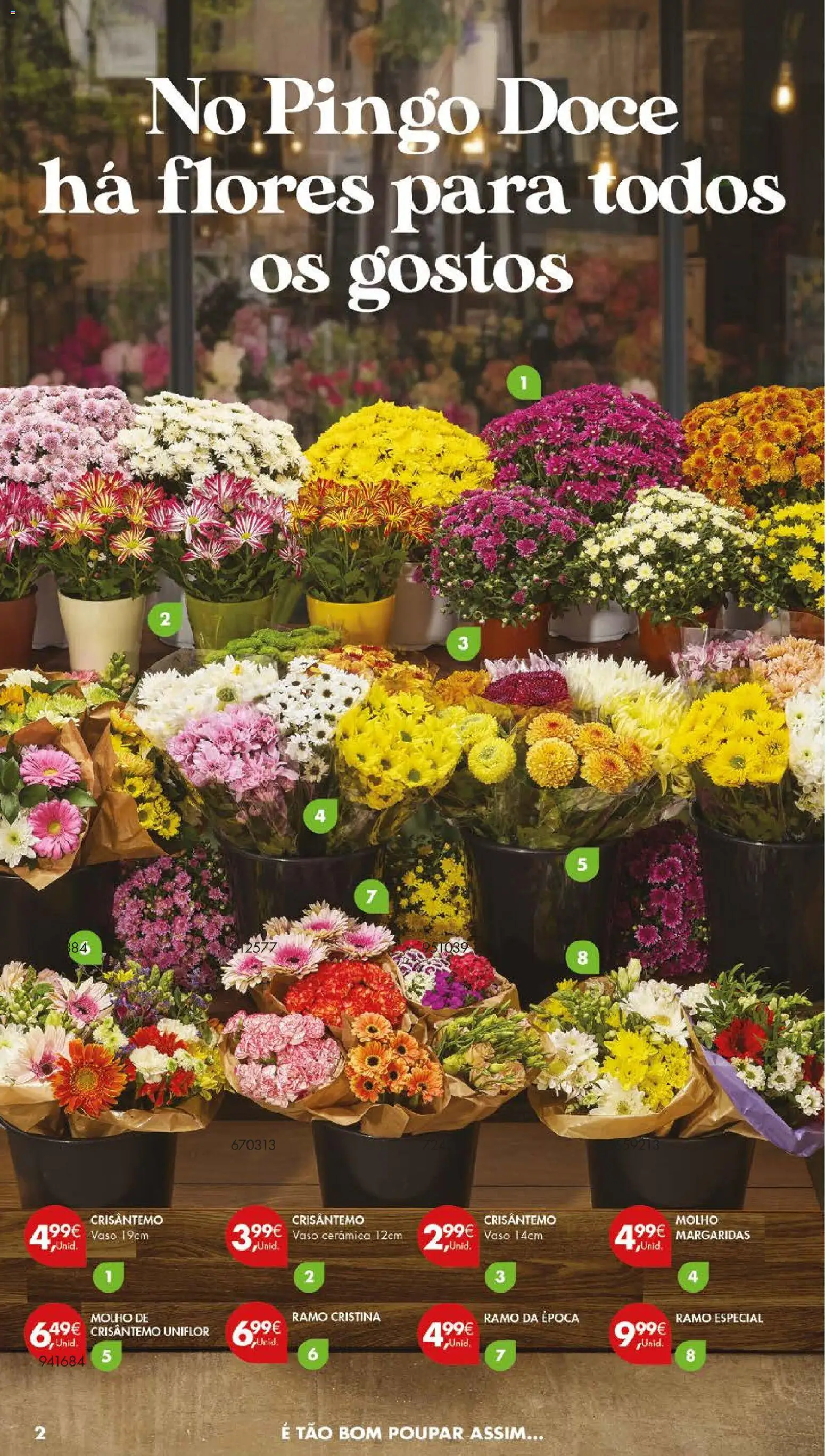 Pingo Doce folheto │ válido de 28.10.2025 | Página: 2 | Produtos: Flores, Vaso