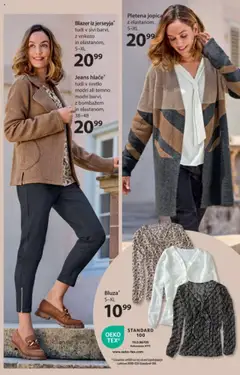 Novi NKD katalog ponudbe – veljaven od 11.09.2025 | Stran: 6 | Izdelki: Jopica, Pletena jopica