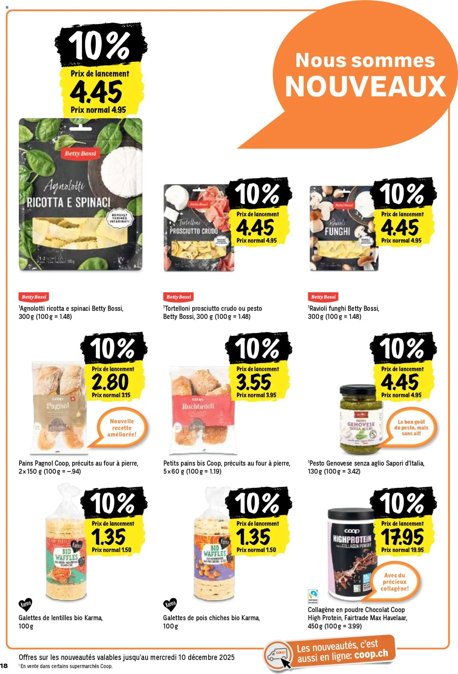 Coop - Les actions de la semaine – gültig ab 27.11.2025 | Seite: 18