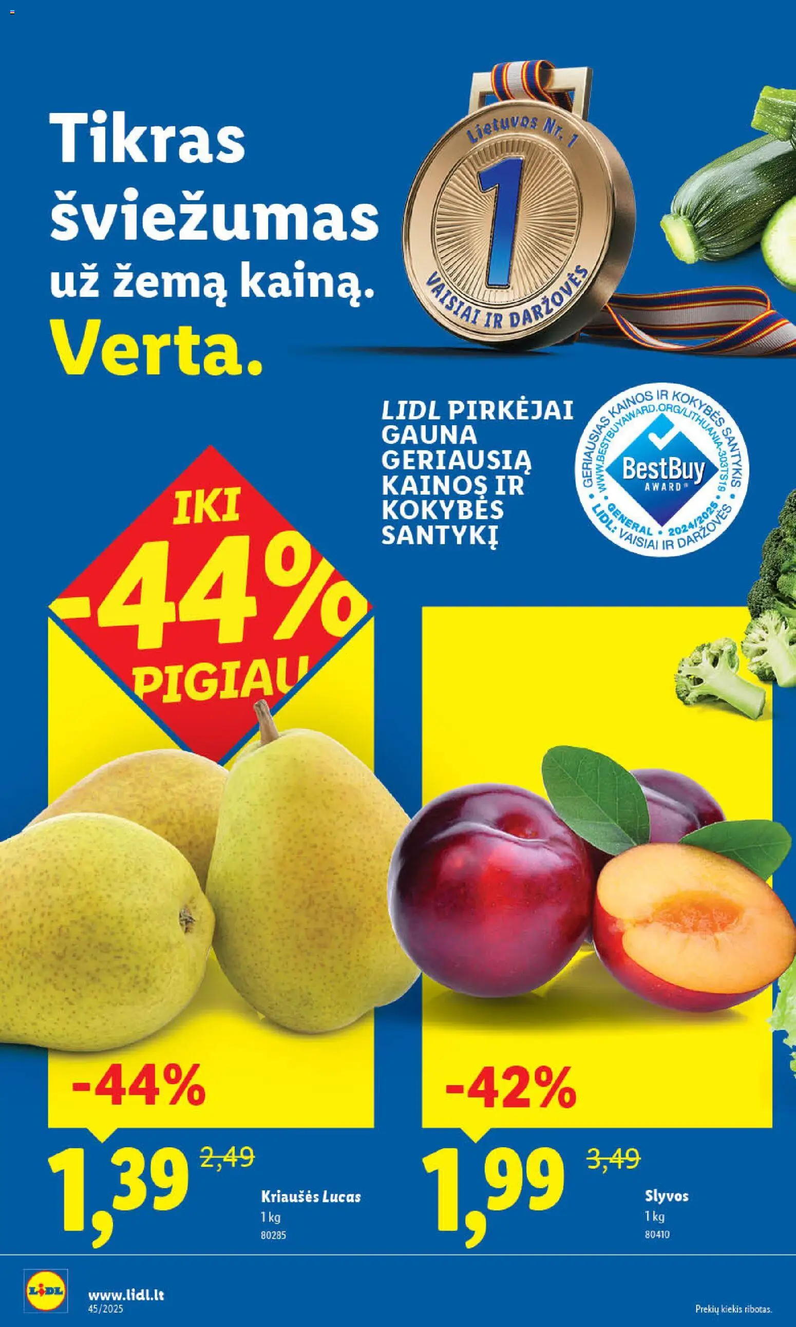LIDL akcijos nuo 06.11.2025 | Puslapis: 6