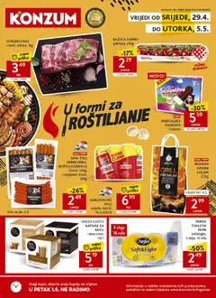 Konzum Katalog - Pregled kataloga iz trgovine Konzum, vrijedi od 29.04.2026